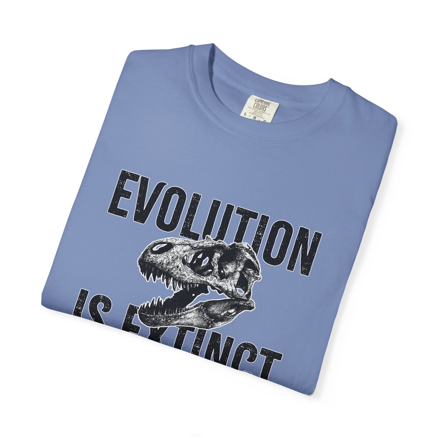 Unisex Evolution T-Shirt - Dinosaur Graphic Tee, Gift for Science Lovers, Casual Wear, Birthday Present, Eco-Friendly Fashion