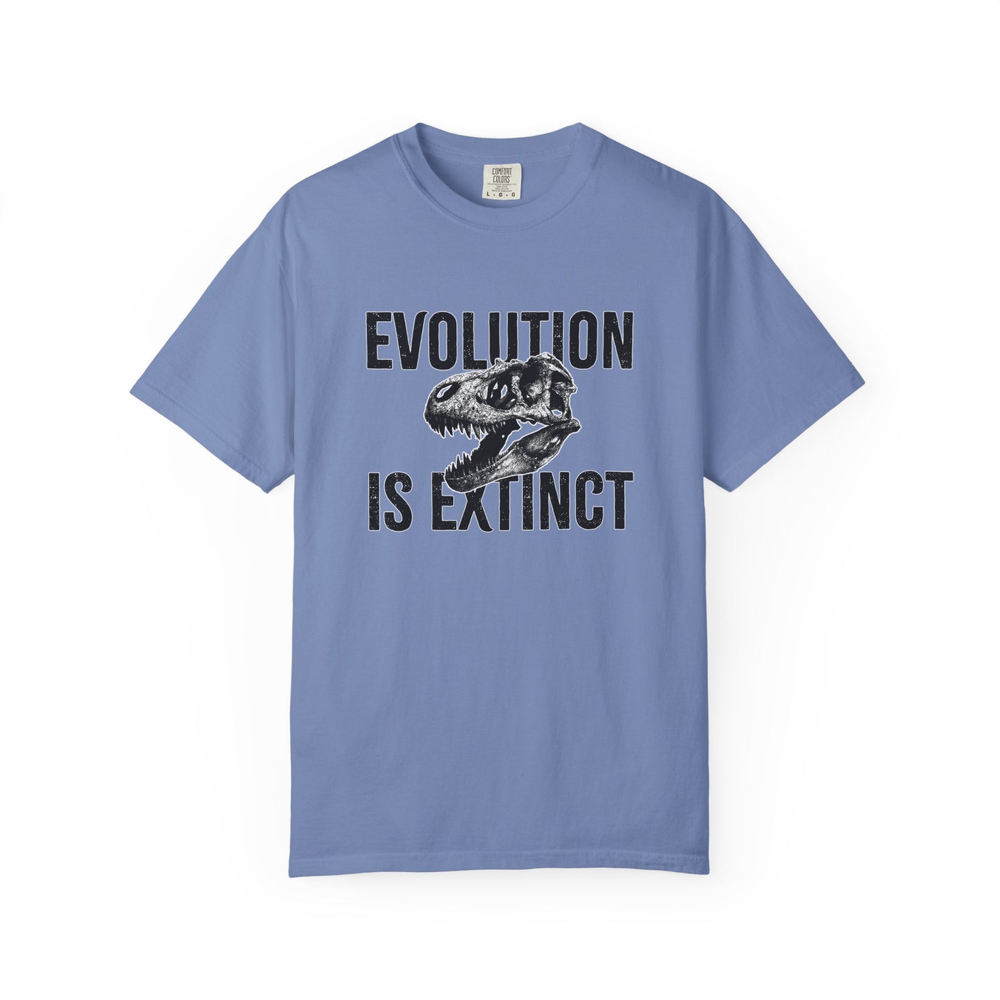 Unisex Evolution T-Shirt - Dinosaur Graphic Tee, Gift for Science Lovers, Casual Wear, Birthday Present, Eco-Friendly Fashion