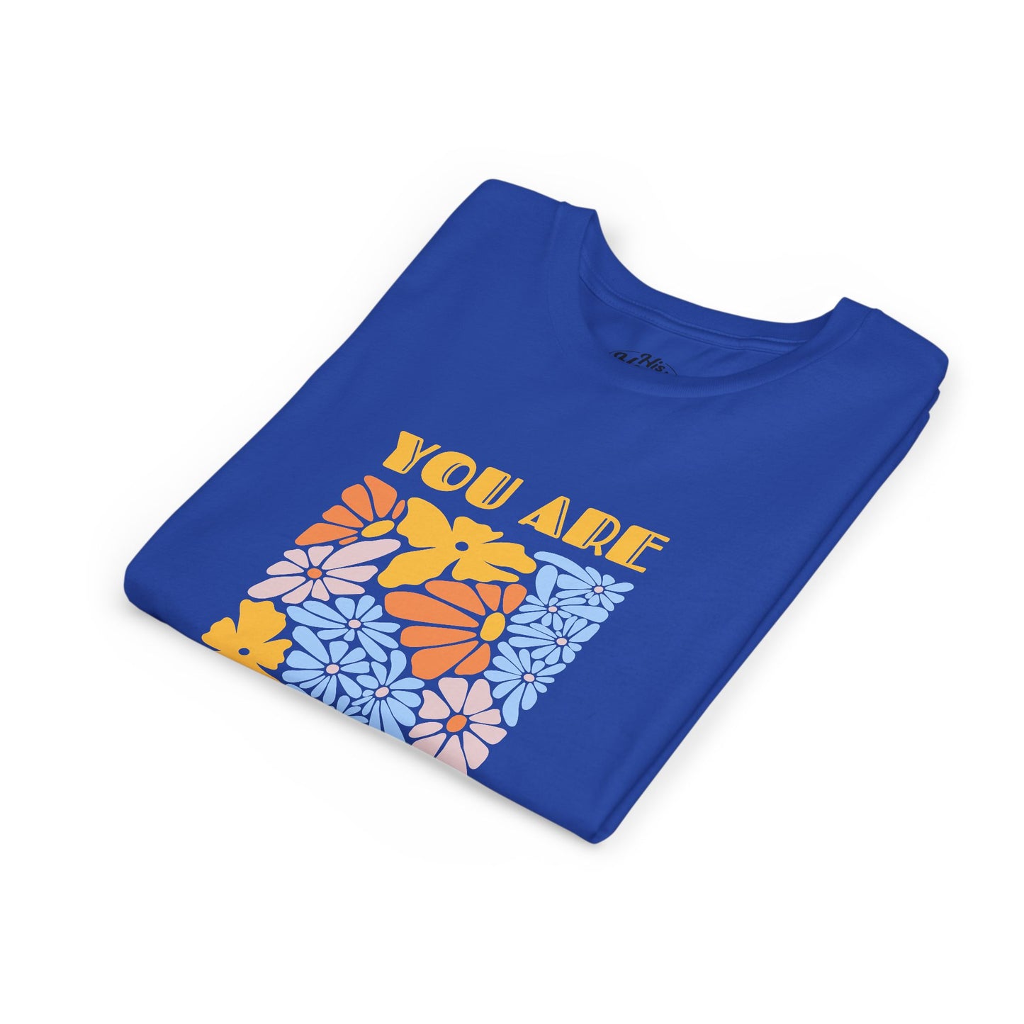 Youth Short Sleeve Tee - You Are Forgiven Floral Design, Kids Gift, Positive Message Shirt, Everyday Wear, Summer Outfits