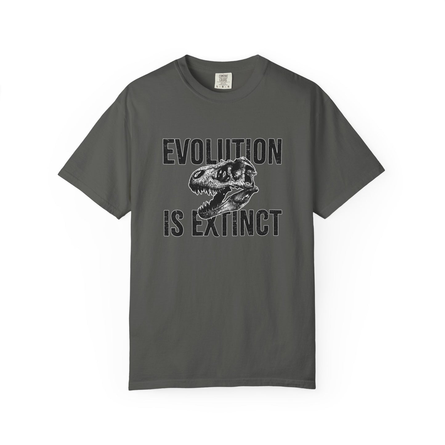 Unisex Evolution T-Shirt - Dinosaur Graphic Tee, Gift for Science Lovers, Casual Wear, Birthday Present, Eco-Friendly Fashion
