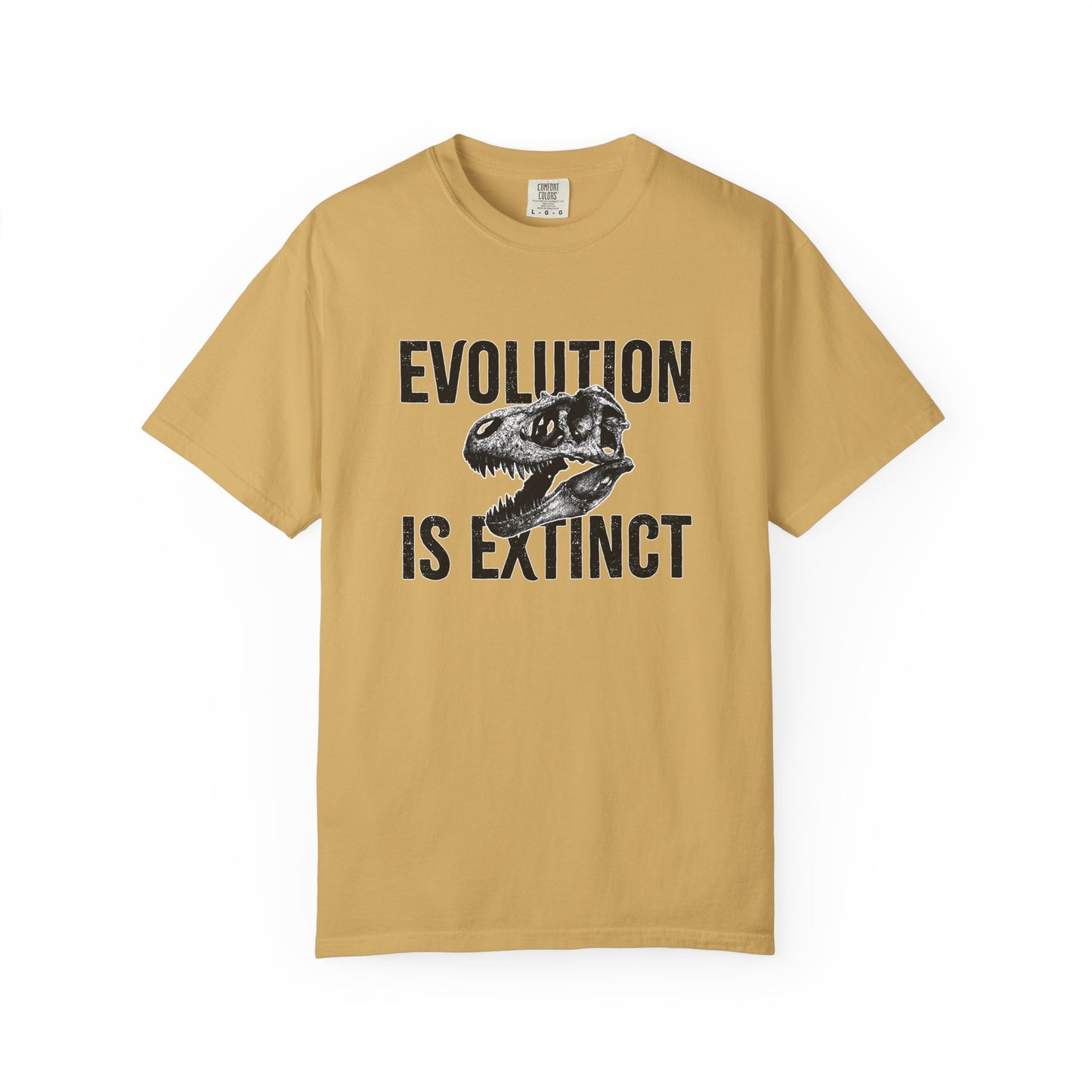 Unisex Evolution T-Shirt - Dinosaur Graphic Tee, Gift for Science Lovers, Casual Wear, Birthday Present, Eco-Friendly Fashion