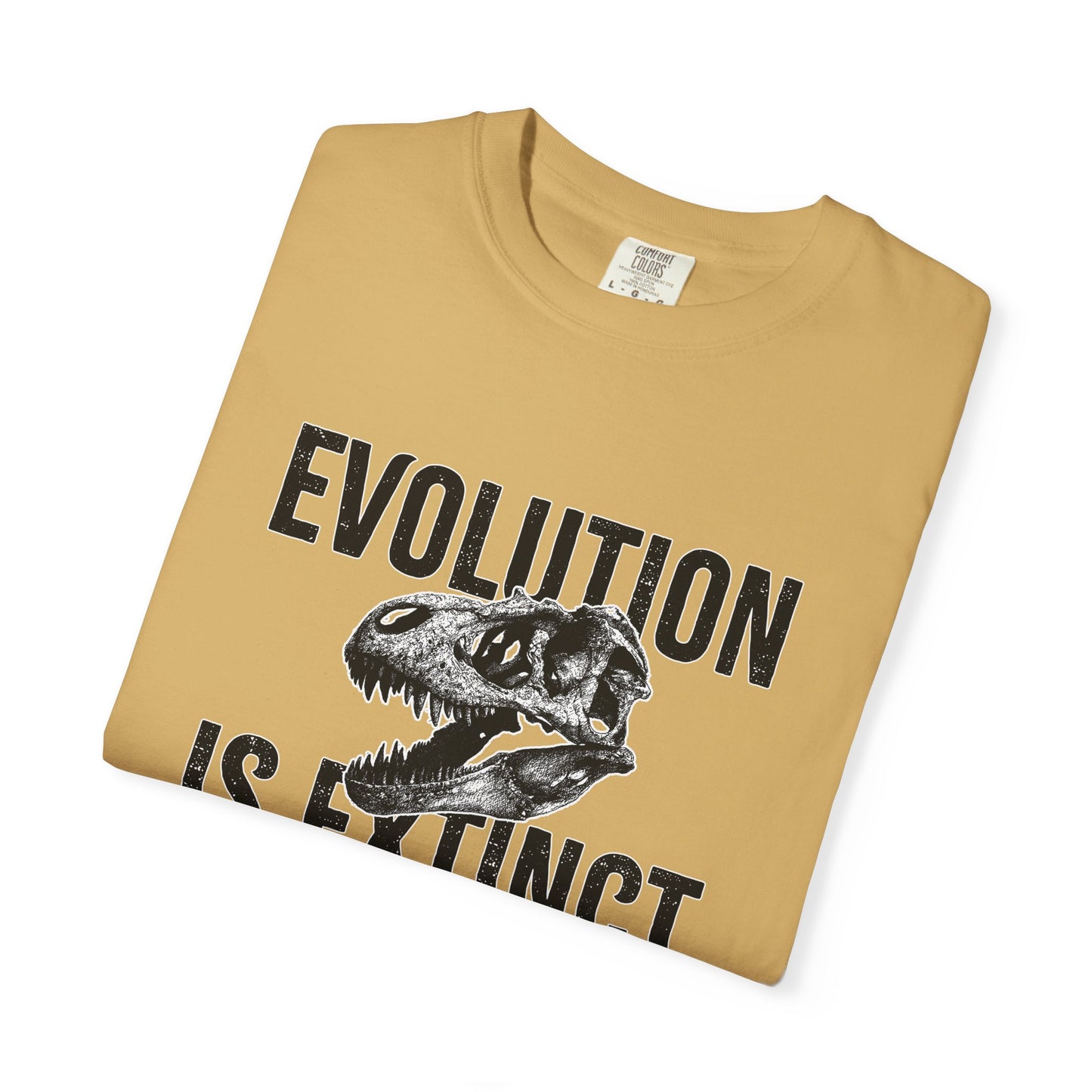 Unisex Evolution T-Shirt - Dinosaur Graphic Tee, Gift for Science Lovers, Casual Wear, Birthday Present, Eco-Friendly Fashion
