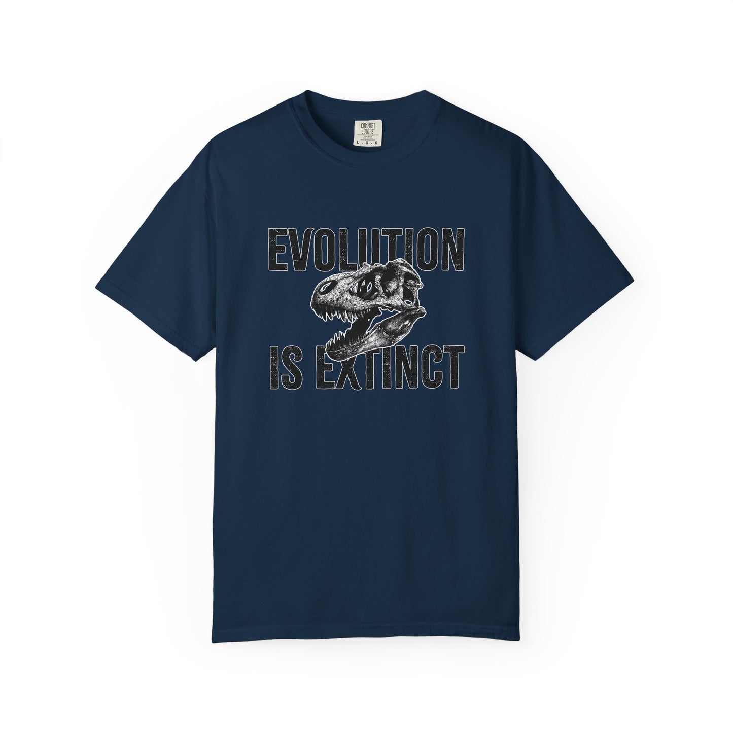 Unisex Evolution T-Shirt - Dinosaur Graphic Tee, Gift for Science Lovers, Casual Wear, Birthday Present, Eco-Friendly Fashion