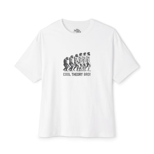 Unisex Oversized Graphic Tee, Trendy T-Shirt, Casual Wear, Cool Theory Bro Shirt, Statement Tee, Gift for Friends