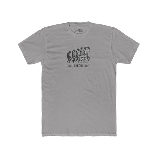 Cool Theory Bro Unisex Cotton Crew Tee, Funny Gift, Casual Wear, Science Humor Shirt, Unisex Graphic Tee