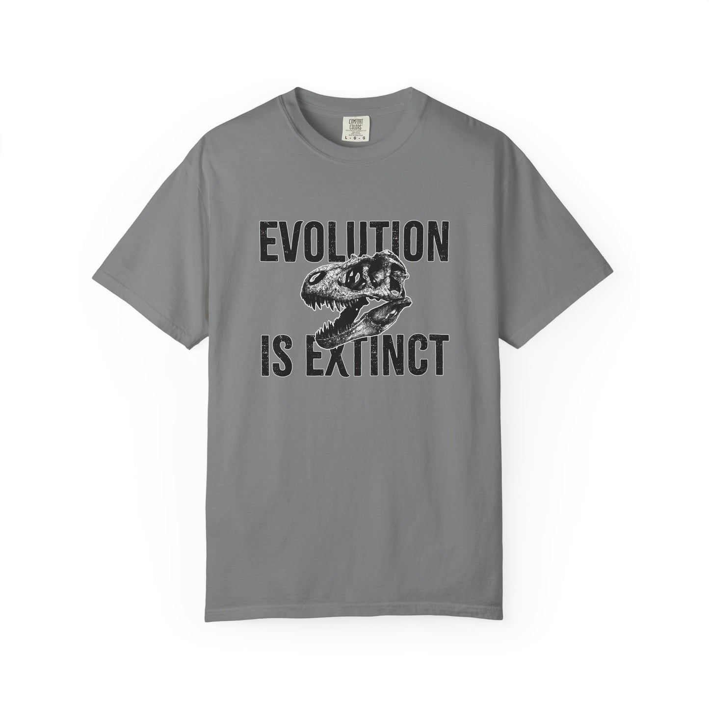 Unisex Evolution T-Shirt - Dinosaur Graphic Tee, Gift for Science Lovers, Casual Wear, Birthday Present, Eco-Friendly Fashion