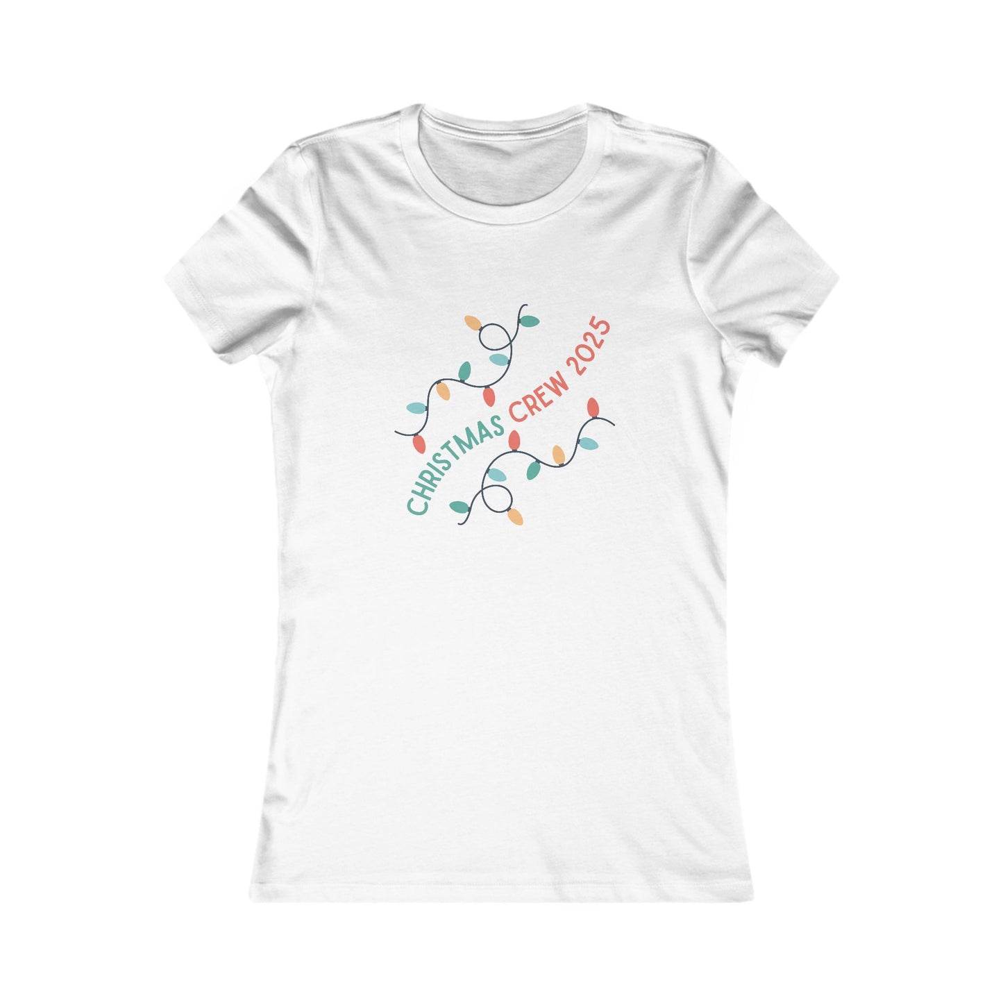 Christmas Crew Women's Tee, Holiday T-Shirt, Festive Apparel, Christmas Gift, Women’s Christmas Shirt