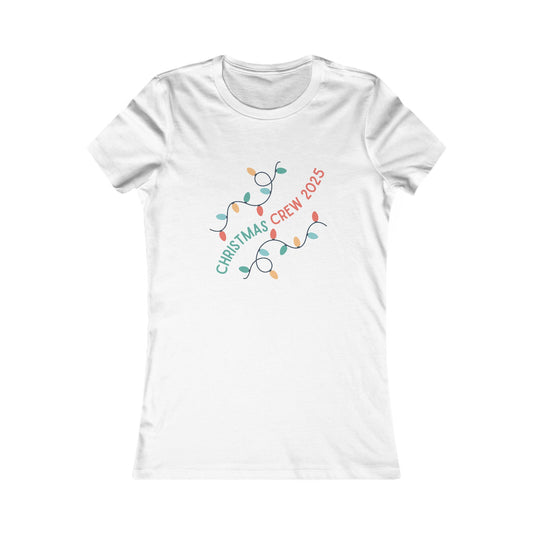 Christmas Crew Women's Tee, Holiday T-Shirt, Festive Apparel, Christmas Gift, Women’s Christmas Shirt