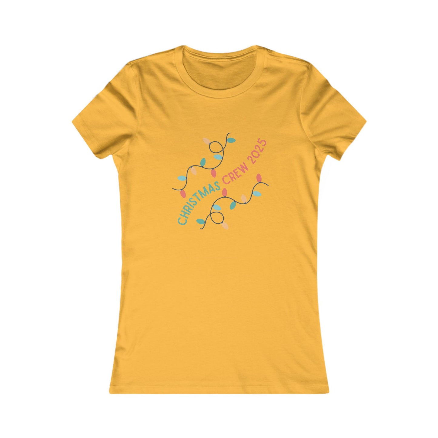 Christmas Crew Women's Tee, Holiday T-Shirt, Festive Apparel, Christmas Gift, Women’s Christmas Shirt