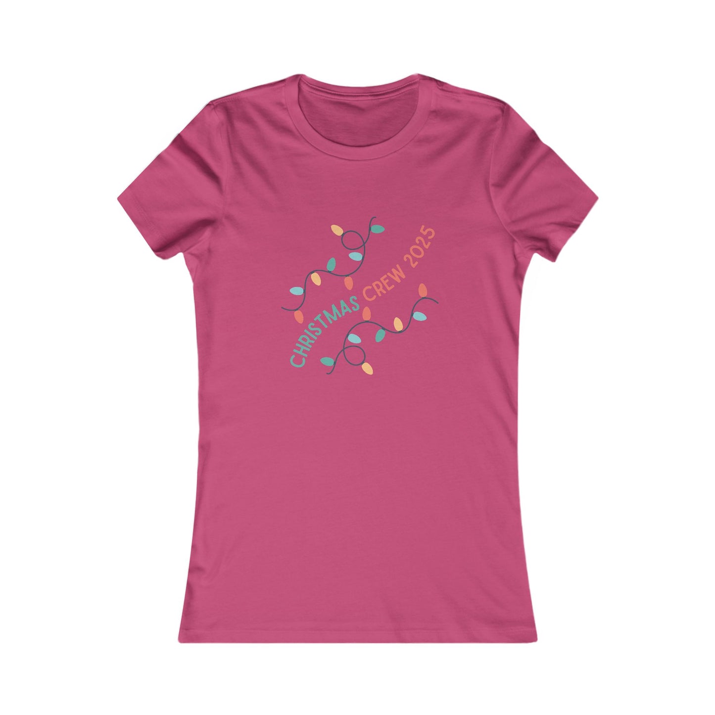 Christmas Crew Women's Tee, Holiday T-Shirt, Festive Apparel, Christmas Gift, Women’s Christmas Shirt